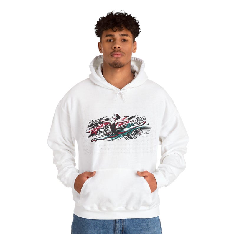 Ballet Dancer Elegant Pose - Hoodie imagem 7