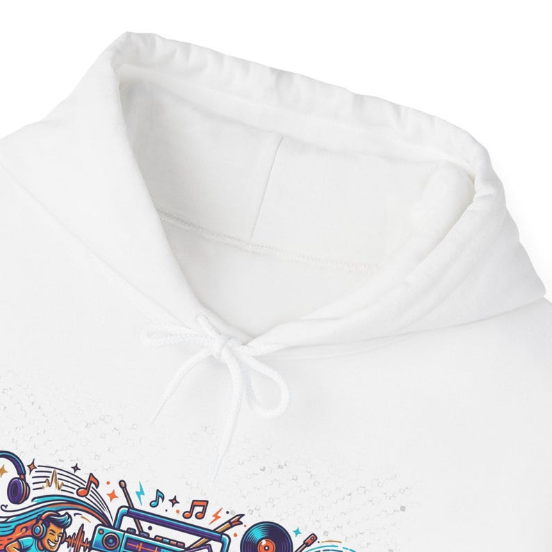 Retro Radio Music Memories - Hoodie image 3