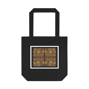 Steampunk Gears And Clockwork Brass - Tote Bag Bild 1