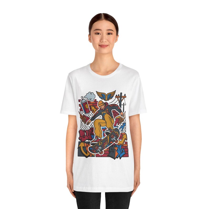 Skateboard Street Culture - Tshirt image 5