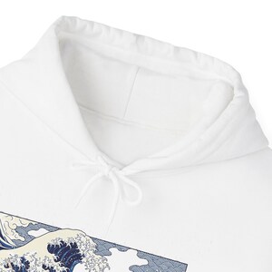 Japanese Wave Kanagawa Style - Hoodie image 3