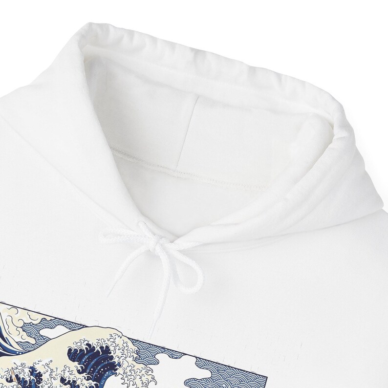 Japanese Wave Kanagawa Style - Hoodie image 3