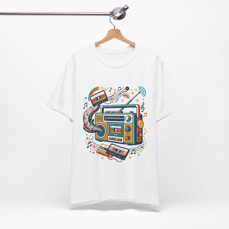 Retro Radio Music Memories - Tshirt image 3