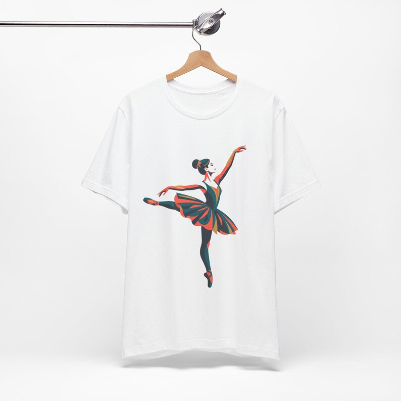 Ballet Dancer Elegant Pose - Tshirt Bild 2