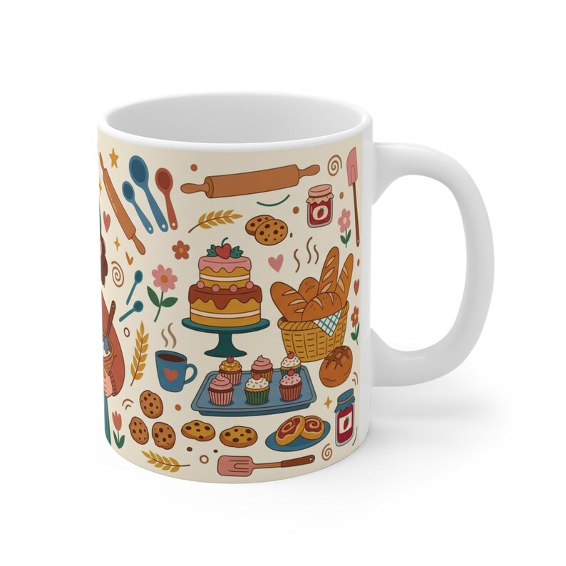 Whisk Taker Mug, Funny Baking Mug, Baking Lover Gift, Baker Coffee Cup, Kitchen Humor Gift bild 3