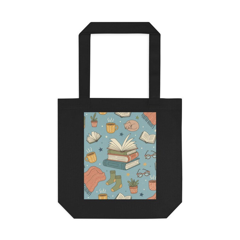 My Weekend is All Booked Tote Bag, Book Lover Gift, Reader Canvas Tote Bag, Literary Tote, Bookish Accessories image 1