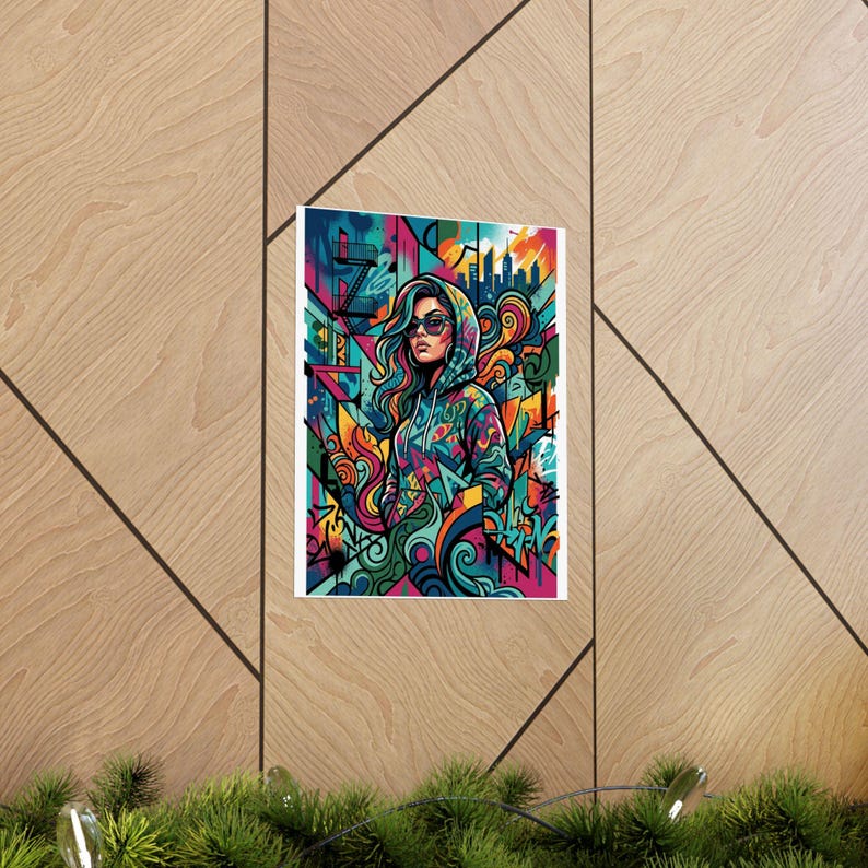 Graffiti Urban Street Art Mural - Poster image 5