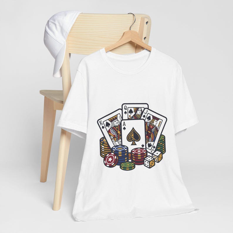 Poker Cards Casino Night - Tshirt imagen 4