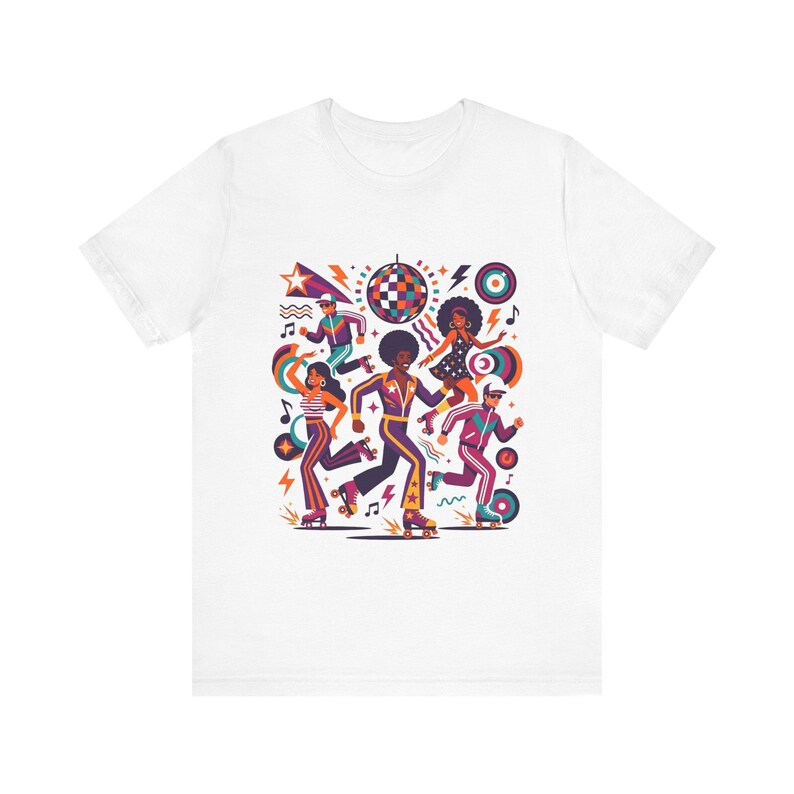 Roller Disco Retro Funk Party - Tshirt image 1