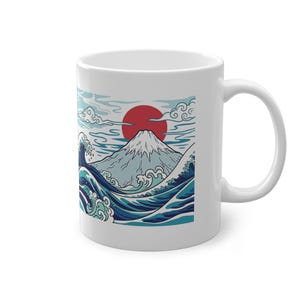 Japanese Wave Kanagawa Style - Mug immagine 3