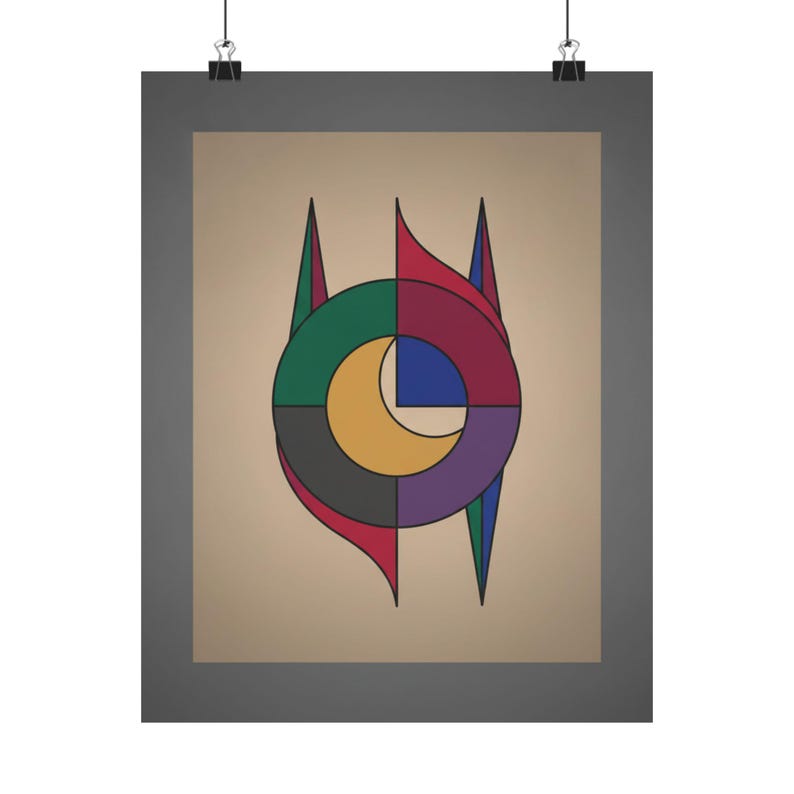 Minimalist Poster - Less is More Typography Art, Modern Abstract Wall Art, Simple Aesthetic Room Decor, Scandinavian Int zdjęcie 1