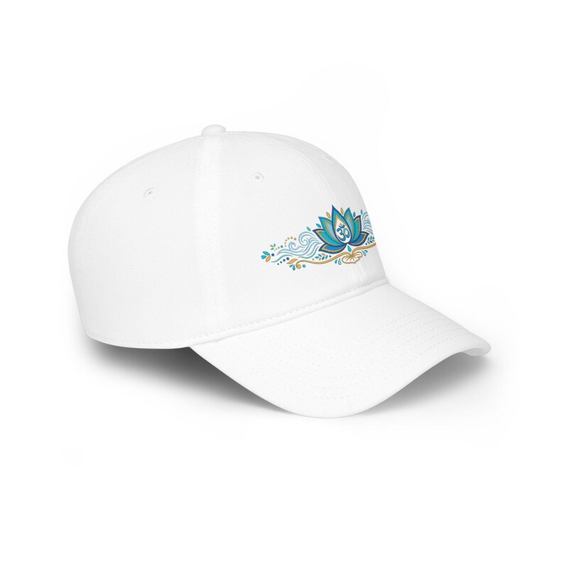 Zen Lotus Flower Mindfulness - Cap image 3