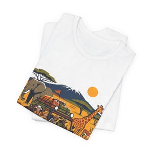 Safari Jeep African Adventure - Tshirt imagem 2