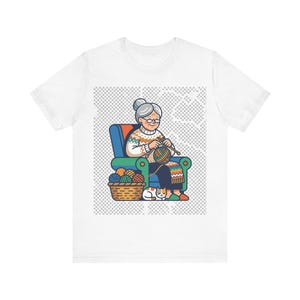 Knitting Yarn Grandma Life - Tshirt Bild 1