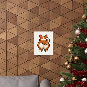 Cute Corgi Butt Dog Lover - Poster imagen 4