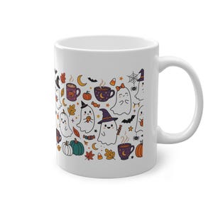 Cute Ghost Boo Halloween - Mug 画像 3