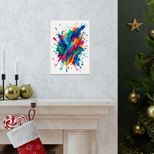 Abstract Paint Splash Colorful - Poster 画像 7
