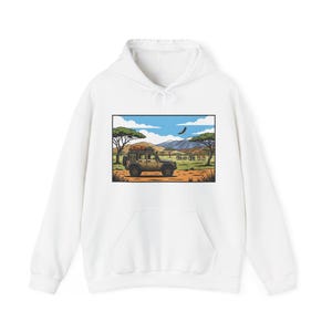 Safari Jeep African Adventure - Hoodie Bild 1