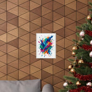 Abstract Paint Splash Colorful - Poster 画像 4