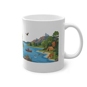 Fishing Rod Lake Life - Mug afbeelding 5