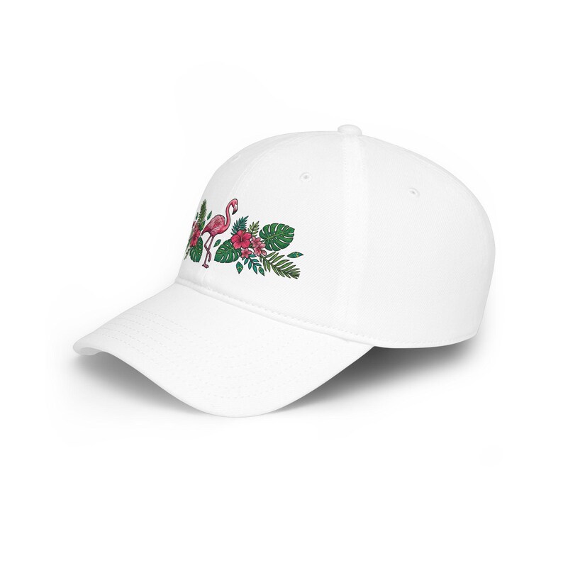 Tropical Flamingo Summer Vibes - Cap 画像 2