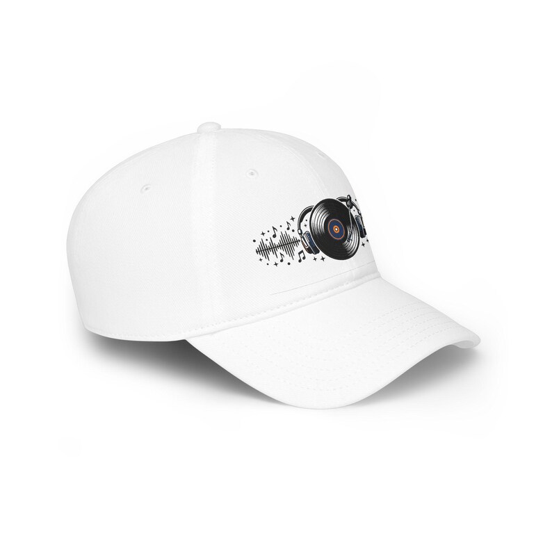 Retro Vinyl Record Music Lover - Cap image 3