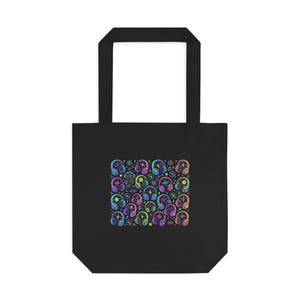 Rave Festival Neon Headphones - Tote Bag image 1