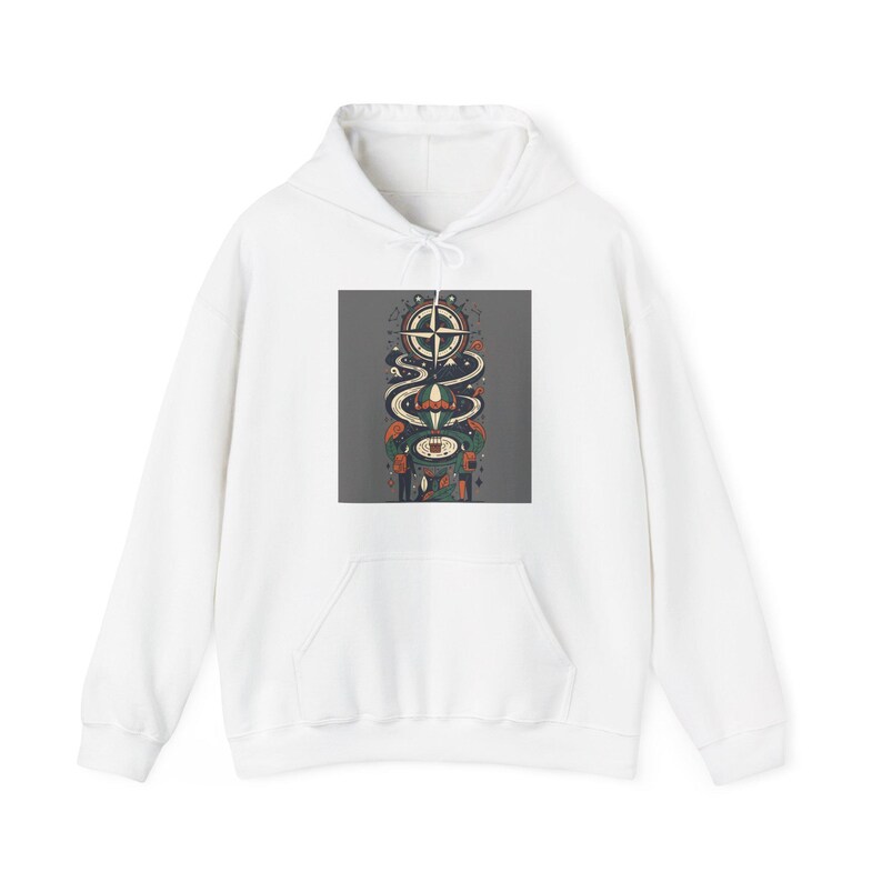 Wander Often Wonder Always Hoodie - Nature Adventure Pullover, Forest Camping Sweatshirt, Hiking Gift, Outdoor Travel Ap image 1