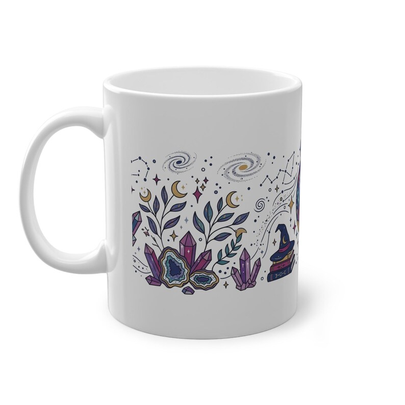 Crystal Moon Witchy Aesthetic - Mug imagem 2
