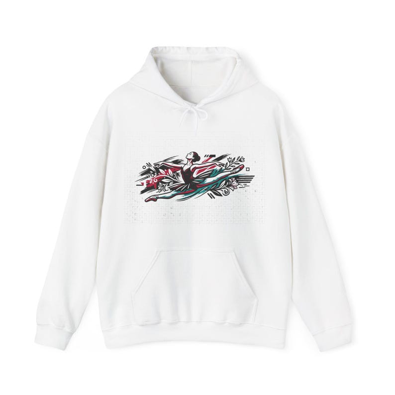 Ballet Dancer Elegant Pose - Hoodie imagem 1