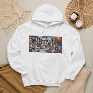 Skateboard Street Culture - Hoodie Bild 4