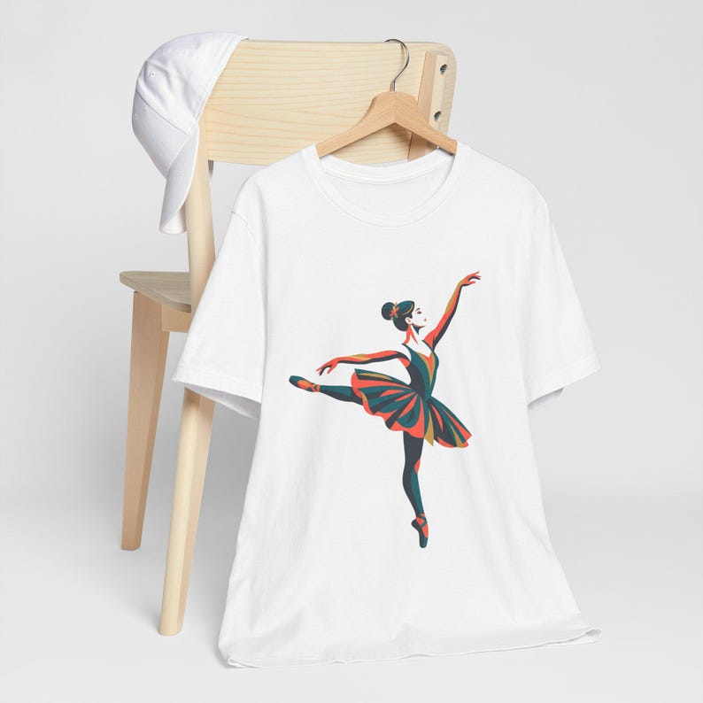 Ballet Dancer Elegant Pose - Tshirt Bild 3
