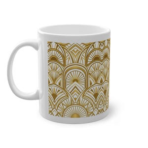 Art Deco Golden Geometry 1920S - Mug image 2