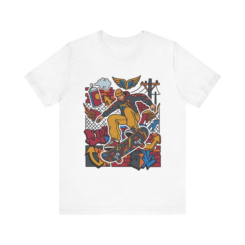 Skateboard Street Culture - Tshirt image 1