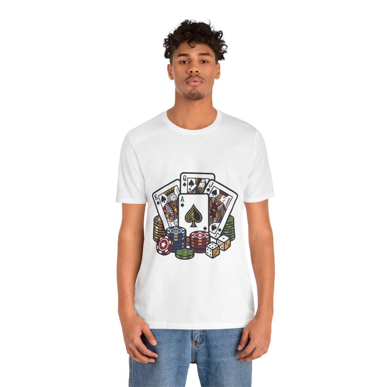 Poker Cards Casino Night - Tshirt imagen 6