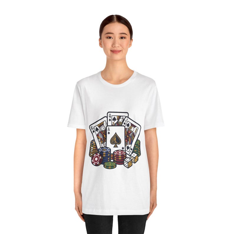 Poker Cards Casino Night - Tshirt imagen 5