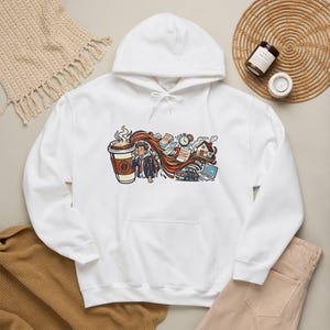 Coffee First Adulting Later - Hoodie image 4