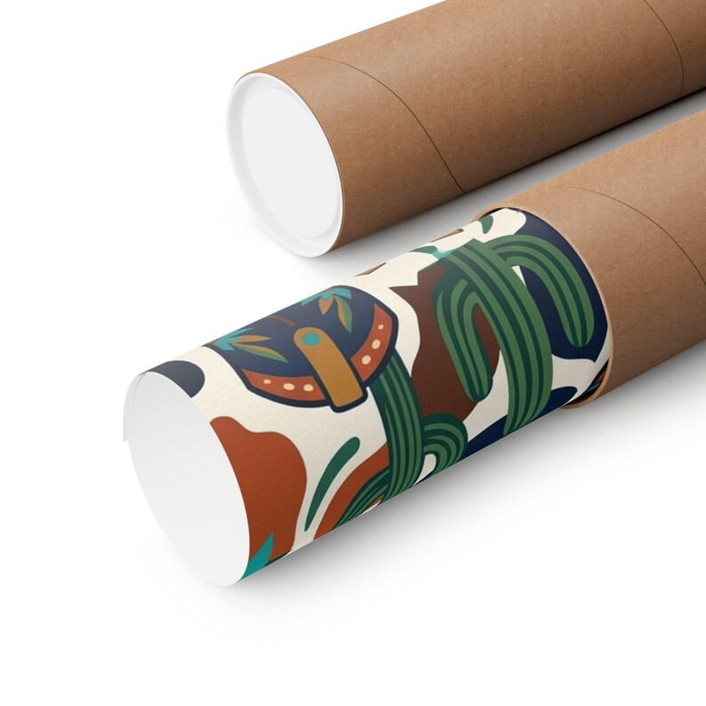 Cow Print Western Style - Poster imagen 3