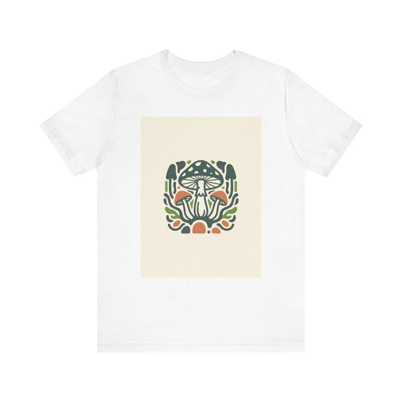 Cottagecore T-Shirt Live Simply Mushroom Aesthetic Fairycore Nature Shirt Vintage Forest Tee Witchy Gift image 1