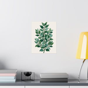 Botanical Eucalyptus Branch - Poster zdjęcie 8