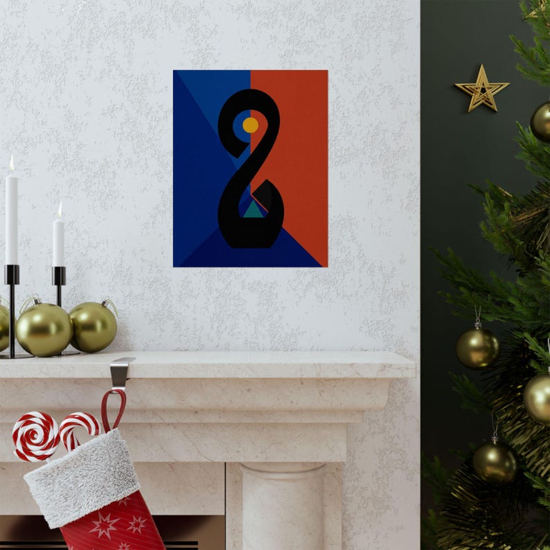 Minimalist Poster, Less is More Wall Art, Modern Minimalist Decor, Abstract Typography Print, Scandinavian Interior Desi image 7