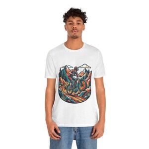 Mountain Bike Trail Adventure - Tshirt zdjęcie 5