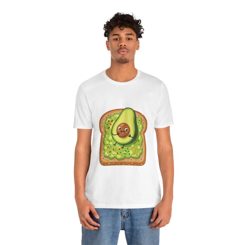 Funny Avocado Toast Breakfast - Tshirt afbeelding 5