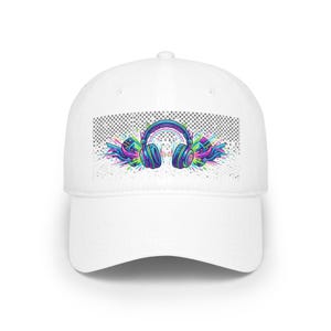 Rave Festival Neon Headphones - Cap image 1