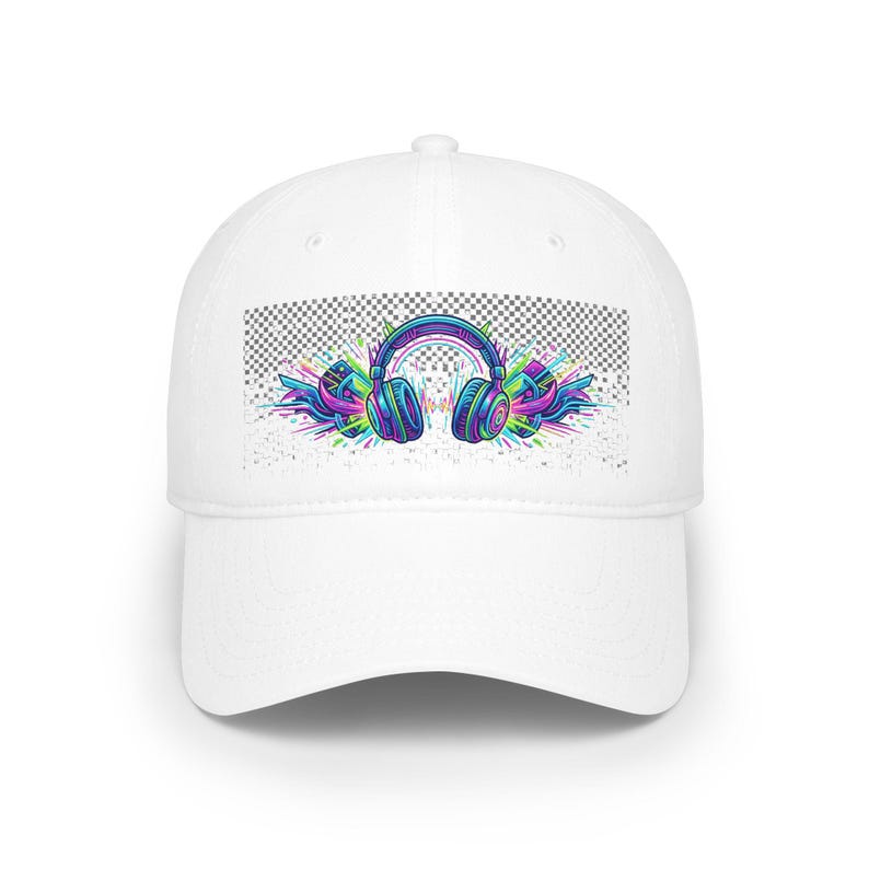 Rave Festival Neon Headphones - Cap image 1
