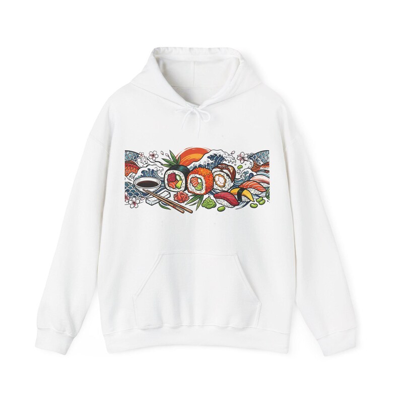 Sushi Roll Japanese Food - Hoodie Bild 1