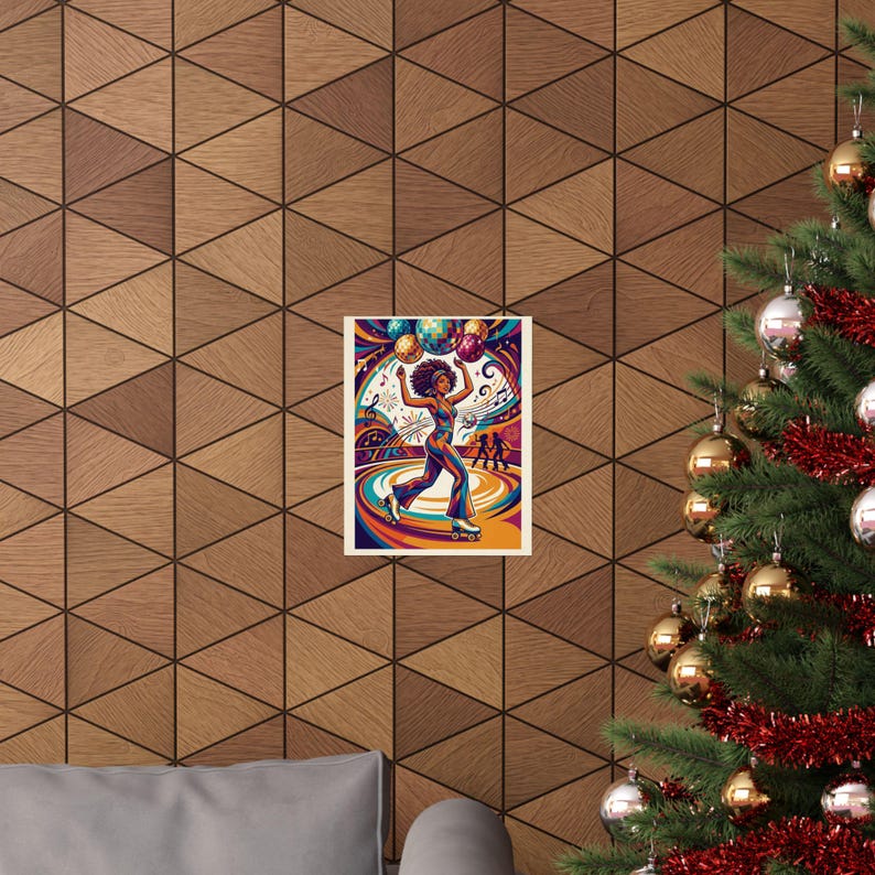 Roller Disco Retro Funk Party - Poster imagen 4