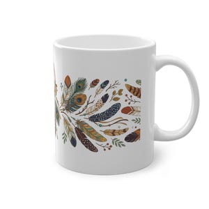 Boho Dreamcatcher Feathers - Mug zdjęcie 3