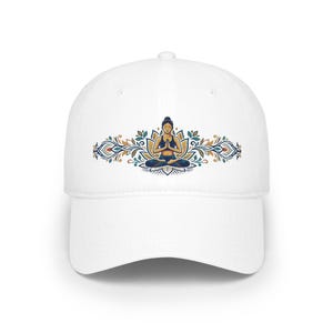 Yoga Pose Namaste - Cap imagen 1