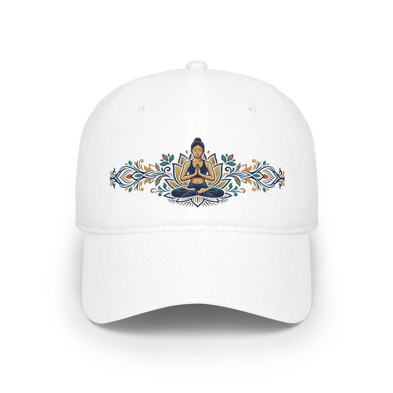 Yoga Pose Namaste - Cap imagen 1